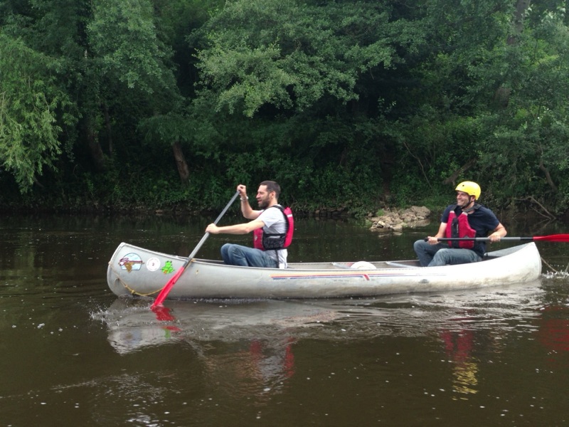Canoeing, August 2013