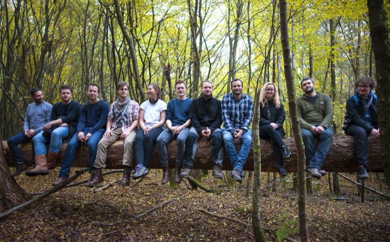The team at Puzzlewood, October 2016